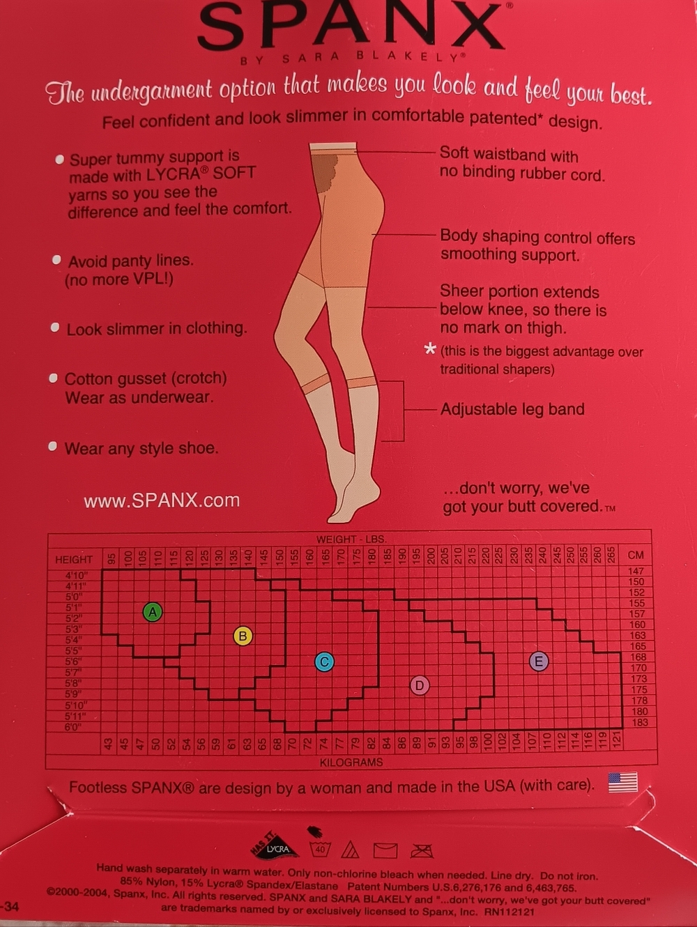 Spanx Footless Body Shaping Below Knee Extra Tummy Control Pantyhose Size E Nude - Picture 2 of 4